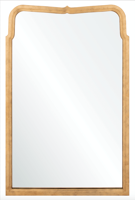 Large gold wall mirror - Beaumont Dore Gold Mirror by Michael S. Smith | Fig Linens