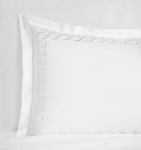 Thumbnail for Pillow Sham - Sferra Linens Catena Lunar Percale Bedding at Fig Linens and Home