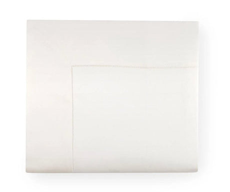 Ivory Flat Sheet - Sferra Milos Bedding - Luxury Bed Linens at Fig Linens and Home