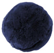 Navy Blue Faux Fur Snowball by Evelyne Prélonge | Fig Linens