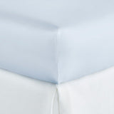 Fitted Sheet - Peacock Alley Soprano Barely Blue Bedding - Fig Linens and Home