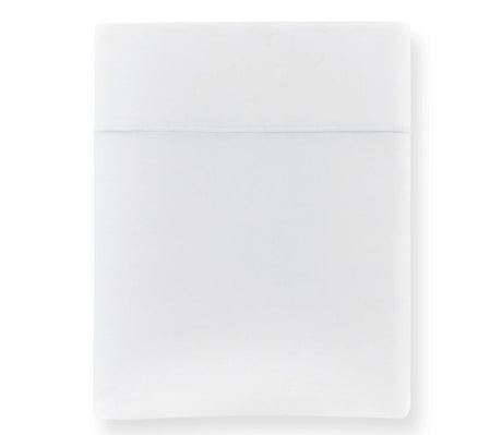 Peacock Alley Soprano White Flat Sheet from Fig Linens and Home