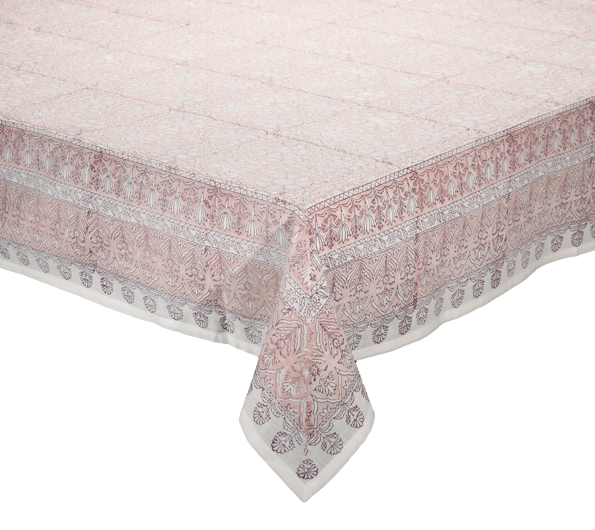 Provence Tablecloth in Mauve, 110"L x 58"W by Kim Seybert at Fig Linens and Home