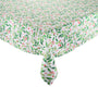 Winter Foliage Tablecloth in White, Red & Green by Kim Seybert at Fig Linens and Home