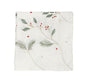 Holly and Sprig Tablecloth in White, Red & Green by Kim Seybert at Fig Linens and Home