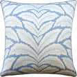 Talavera Blue - Throw Pillow by Ryan Studio