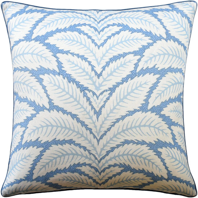 Talavera Blue - Throw Pillow by Ryan Studio