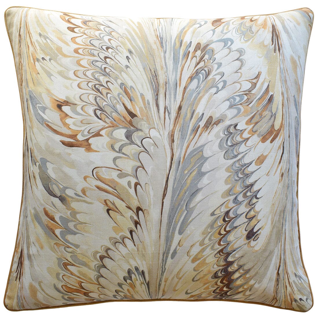 Taplow Sand and Dove - Throw Pillow by Ryan Studio