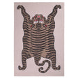 Natural Tiger Rug Cashmere Throw by Saved NY | Fig Linens