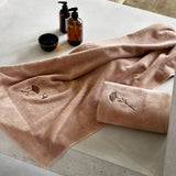 Hugo Boss Midnight Flowers Bath Towels by Yves Delorme