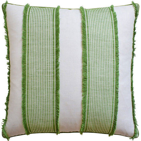 Tulum Green Throw Pillow Ryan Studio - Fig Linens and Home