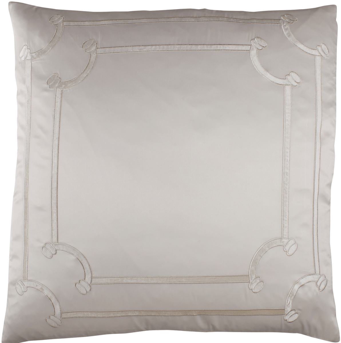 Lili Alessandra Vendome Ivory Euro Pillow