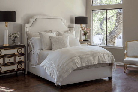 Lili Alessandra Vendome Ivory at Fig Linens