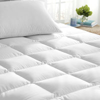 Thumbnail for White Goose Down Mattress Pad by Downright | Fig Linens 