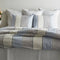 Schooner Duvet Set in Blue, White and Grey | Ann Gish Art of Home Bedding at Fig Linens and Home - 1