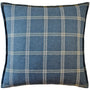 Walton Indigo - Throw Pillow by Ryan Studio