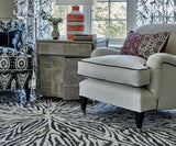 Flavia Blues Rug - William Yeoward at Fig Linens and Home