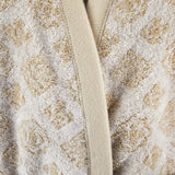 Fabric Detail 2 - Yves Delorme Allure Luxury Robe at Fig Linens and Home