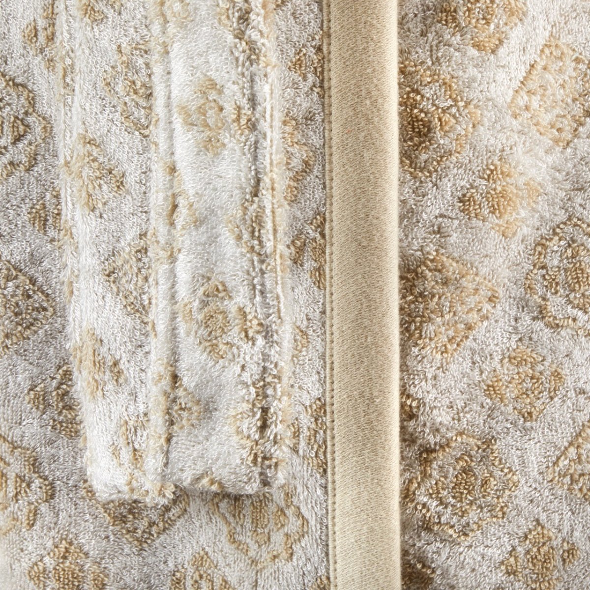 Fabric Detail - Yves Delorme Allure Luxury Robe at Fig Linens and Home 1