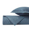 ABBEY Quilted Coverlet in Slate Blue by Home Treasures at Fig Linens and Home