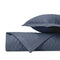 ABBEY Quilted Coverlet in Stone Blue by Home Treasures at Fig Linens and Home