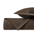 ANASTASIA Quilted Coverlet in Chocolate by Home Treasures at Fig Linens and Home