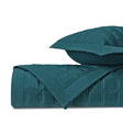 ATHENS Quilted Coverlet in Teal by Home Treasures at Fig Linens and Home