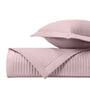 CHANNEL Quilted Coverlet in Incenso Lavender by Home Treasures at Fig Linens and Home