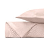 CHARLESTON Quilted Coverlet in Light Pink by Home Treasures at Fig Linens and Home