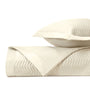 CHESTER Quilted Coverlet in Ivory by Home Treasures at Fig Linens and Home