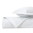 CHESTER Quilted Coverlet in White by Home Treasures at Fig Linens and Home