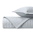 CLEO Quilted Coverlet in Blue Gray by Home Treasures at Fig Linens and Home