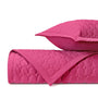 CLEO Quilted Coverlet in Bright Pink by Home Treasures at Fig Linens and Home