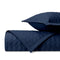 CLEO Quilted Coverlet in Navy Blue by Home Treasures at Fig Linens and Home