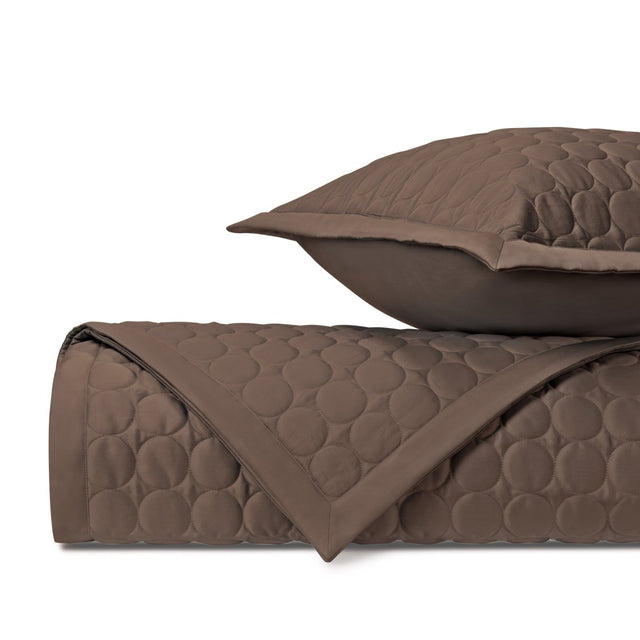 CLEO Quilted Coverlet in Ricco by Home Treasures at Fig Linens and Home