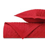 CLOVER Quilted Coverlet in Bright Red by Home Treasures at Fig Linens and Home