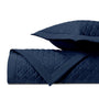 CLOVER Quilted Coverlet in Navy Blue by Home Treasures at Fig Linens and Home