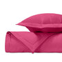 CROIX Quilted Coverlet in Bright Pink by Home Treasures at Fig Linens and Home