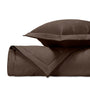 CROIX Quilted Coverlet in Chocolate by Home Treasures at Fig Linens and Home