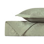 DARA Quilted Coverlet in Crystal Green by Home Treasures at Fig Linens and Home