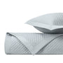 DIAMOND Quilted Coverlet in Blue Gray by Home Treasures at Fig Linens and Home