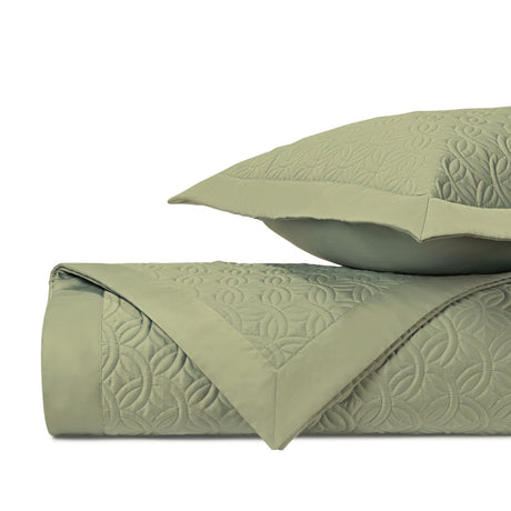 DUOMO Quilted Coverlet in Piana by Home Treasures at Fig Linens and Home