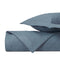 DUOMO Quilted Coverlet in Slate Blue by Home Treasures at Fig Linens and Home