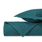 DUOMO Quilted Coverlet in Teal by Home Treasures at Fig Linens and Home