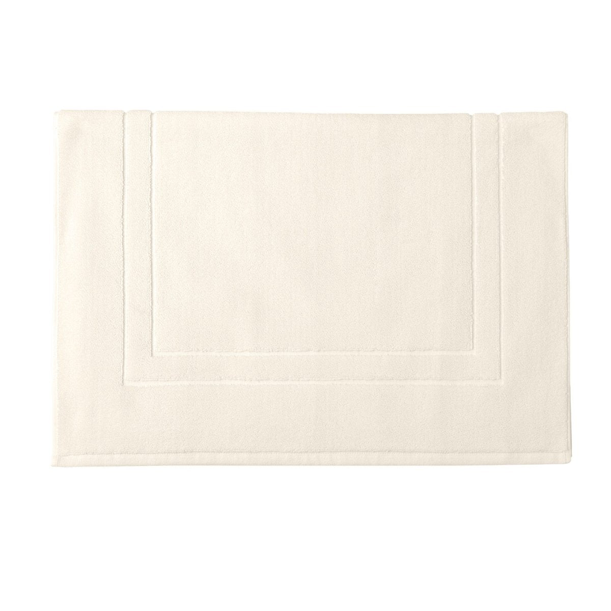 Ess-cadre Cream Bath Mat by Alexandre Turpault | Fig Linens 