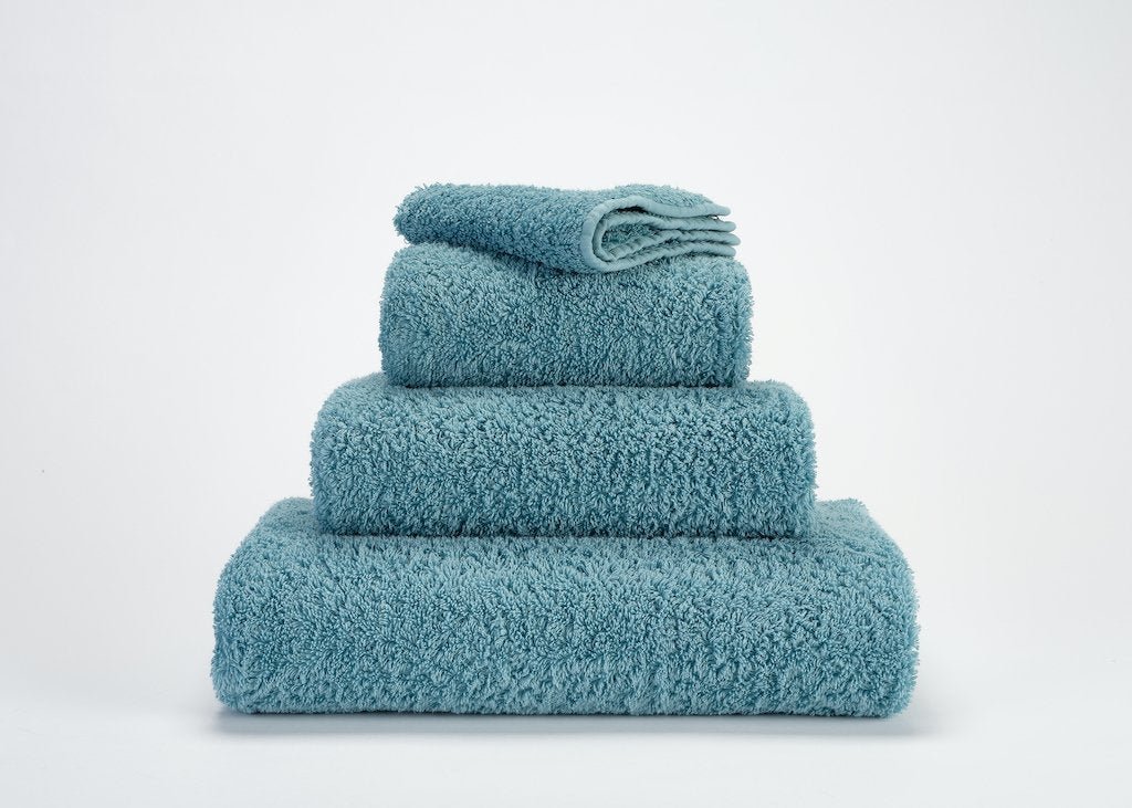 Fig Linens - Abyss and Habidecor Super Pile Bath Towels - Atlantic