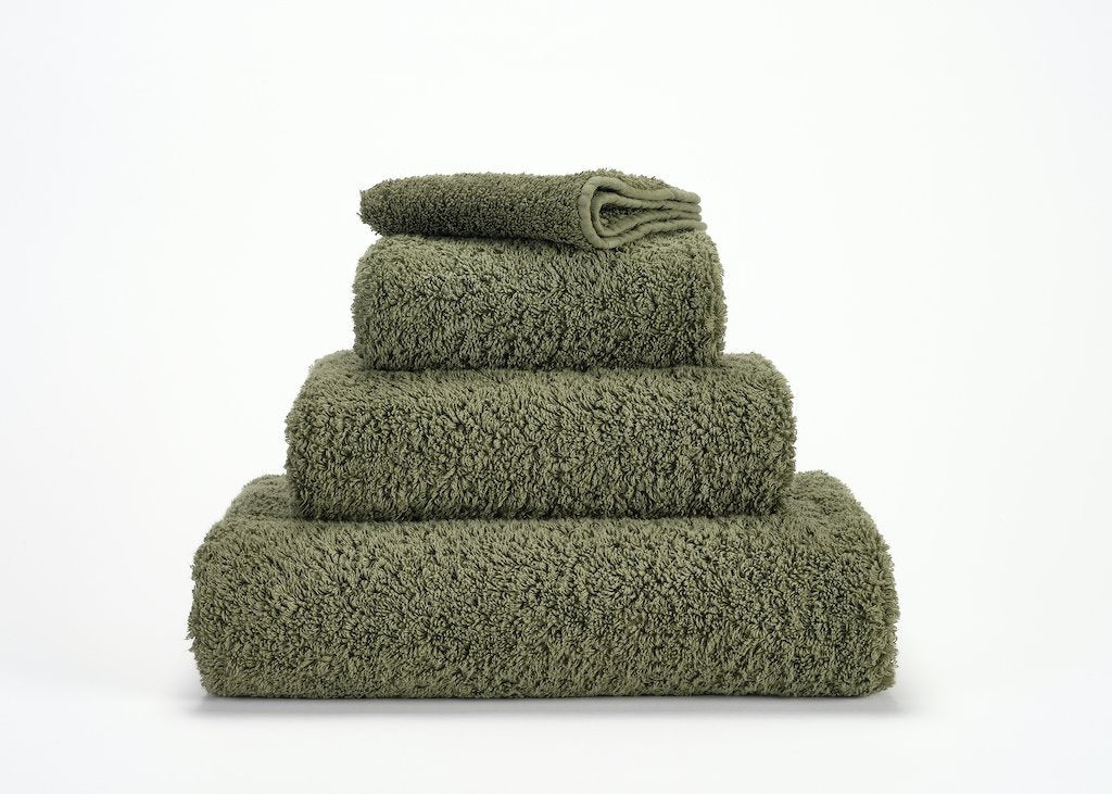 Fig Linens - Abyss and Habidecor Super Pile Hand Towels - Khaki