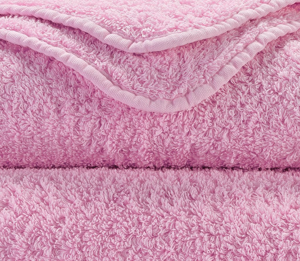 Fig Linens - Super Pile Washcloths by Abyss and Habidecor - Pink Lady