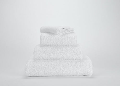 Abyss Guest Towel - White 100 - Fingertip towels at Fig Linens and Home