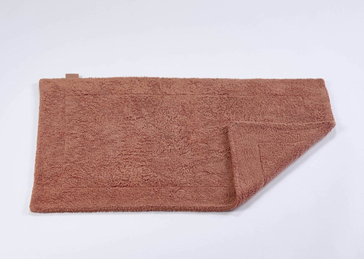 Fig Linens - Double Bath Mat 20x31 by Abyss and Habidecor -  Terracotta